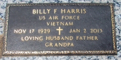 Harris, Billy F. - Find a grave web