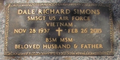 Simons, Dale Richard - Find a grave web