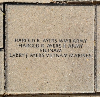 Ayers, Harold R. WWII - VVA 457 Memorial Area C (12 of 309) (2)
