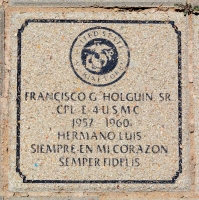Holguin, Francisco G. Sr. - VVA 457 Memorial Area A (78 of 121) (2)