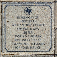 Thomas, Doris D. (Sister) - VVA 457 Memorial Area B (212 of 222) (2)