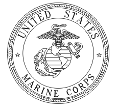 usmc logo outline