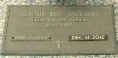 Jackson, Bennie Bee - Find a grave web