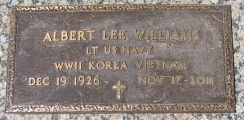 Williams, Albert Lee - Find a grave web