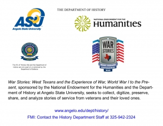 ASU History Department event poster August 14 2015