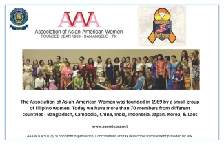 Asian American Women - Poster Sept 2018