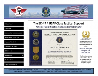 The EC-47 History Site Updated 3rd Anniversary Poster