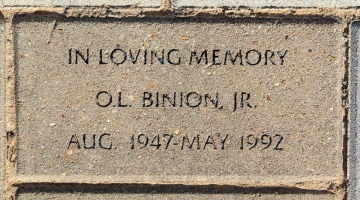Binion, O. L. Jr. - VVA 457 Memorial Area C (48 of 309) (2)