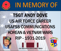 DOVE, ANDREW - IN MEMORY OF - TONY MASSARO - USAFSS SPONSOR