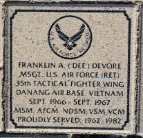 Devore, Franklin A. 'Dee' - VVA 457 Memorial Area C (144 of 309) (2)
