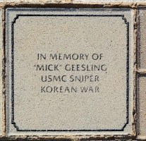 Geesling, 'Mick' - VVA 457 Memorial Area C (75 of 309) (2)