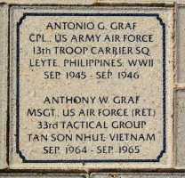 Graf, Antonio G. - Graf, Anthony W. - VVA 457 Memorial Area B (95 of 222) (2)