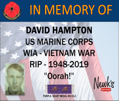 HAMPTON, DAVID - IN MEMORY OF - NEWKS SPONSOR