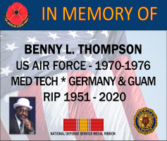 THOMPSON, BENNY L. - IN MEMORY OF - AMERICAN LEGION SPONSOR