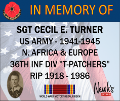 TURNER, CECIL E. - IN MEMORY OF - NEWKS SPONSOR