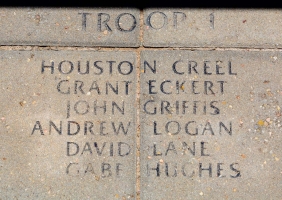 Troop 1 Creel Eckert Griffis Logan Lane Hughes - VVA 457 Memorial Area A (116 of 121) (2)