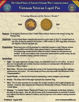 Vietnam Veteran Lapel Pin Fact Sheet (1)